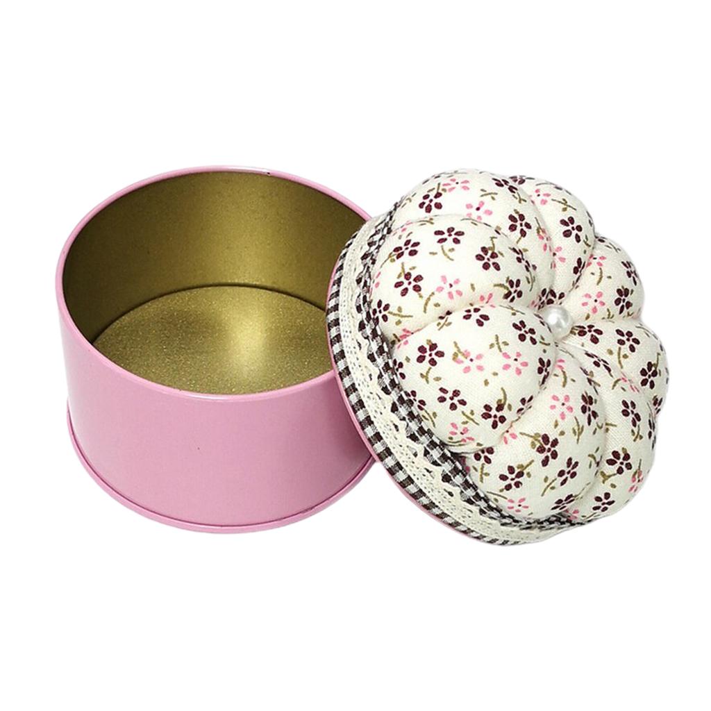 Sewing Pin Cushion - Doek Speldenkussen Met Opbergdoos Voor Borduurwerk