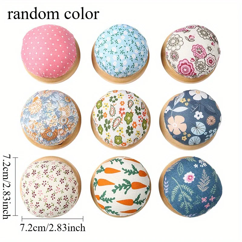 Charmant speldenkussen op hout - Sewing Pin Cushion recensie en prijs