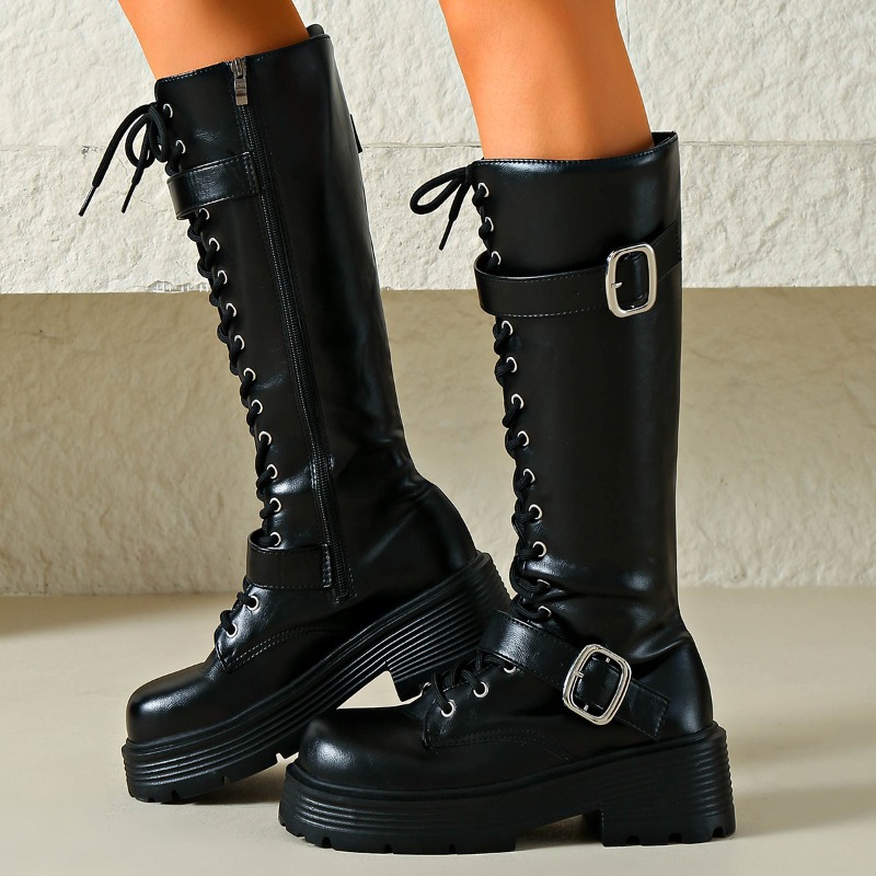 Platform chunky sole dames kni - Sewing Cloth recensie en prijs