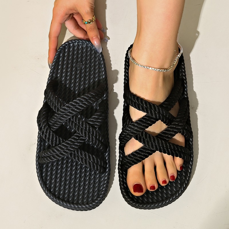 2025 Nieuwe zomer dames hennep - Elastic Waistband Roll recensie en prijs