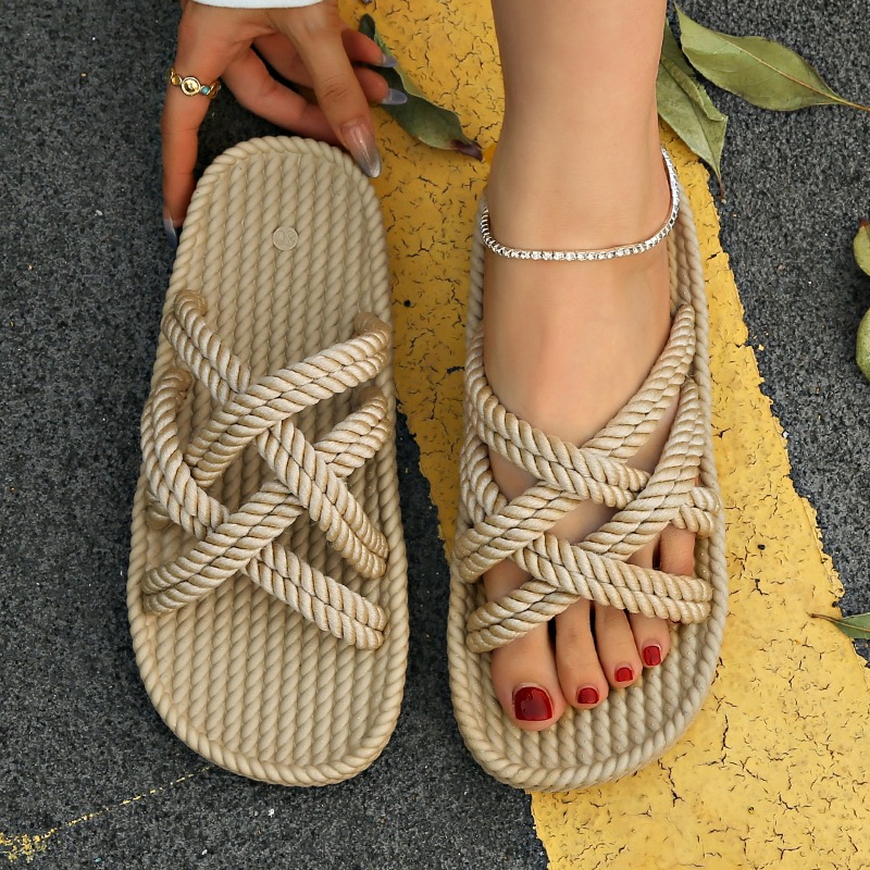 2025 Nieuwe zomer dames hennep - Elastic Waistband Roll recensie en prijs