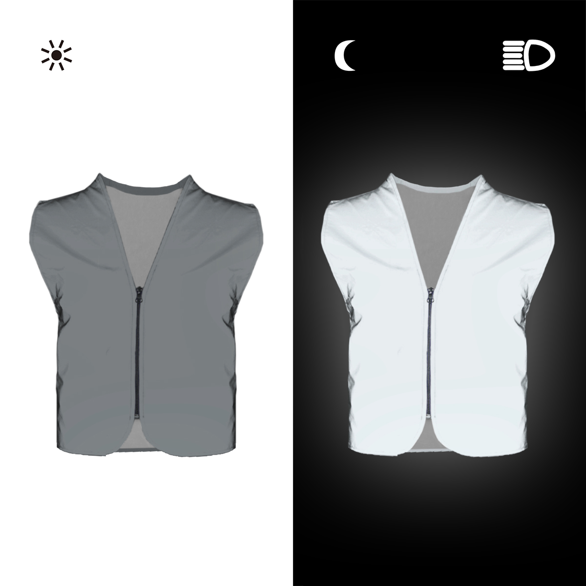 Salzmann reflecterend vest Hog - Invisible Zip Fastener recensie en prijs