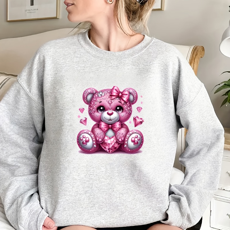 Pink Diamond Bear Heat Transfe - Iron On Patch recensie en prijs