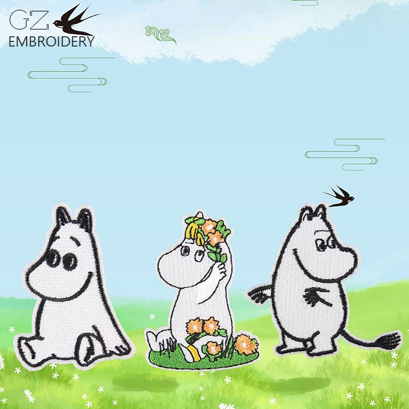 Moomin Leuke Cartoon Geborduur - Iron On Patch recensie en prijs