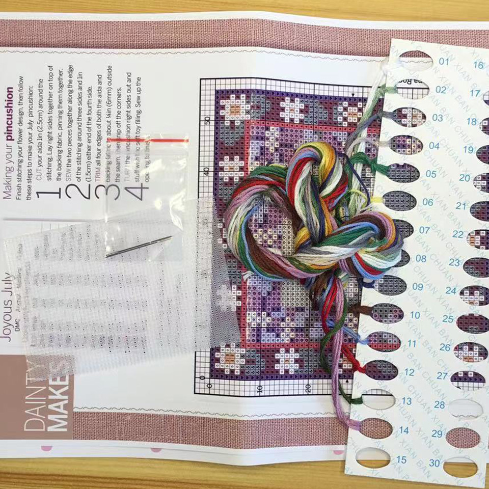 ZC184 Borduurpakketten Kruisst - Sewing Pin Cushion recensie en prijs