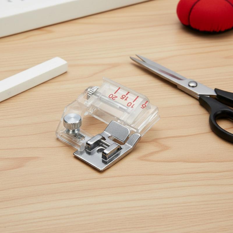 Verstelbare biasbandvoet, druk - Textiles Sewing Machine recensie en prijs