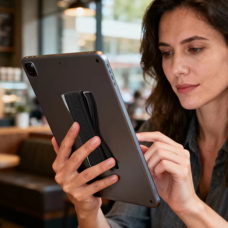 Draagbare telefoongreep, elast - Elastic Waistband Roll recensie en prijs