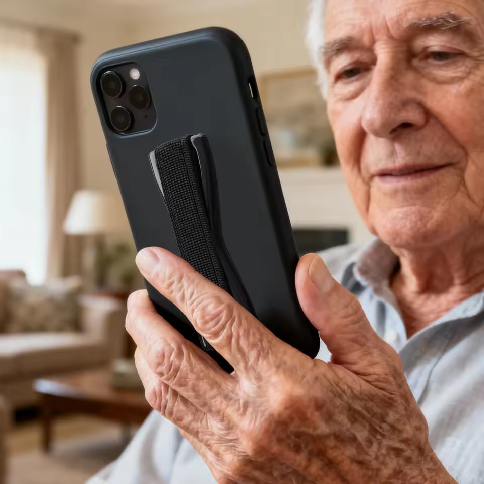Draagbare telefoongreep, elast - Elastic Waistband Roll recensie en prijs