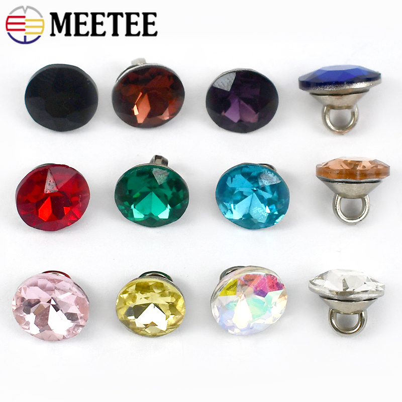 Meetee 20/50Pcs 9Mm Strass Kno - Button Hole Cutter recensie en prijs
