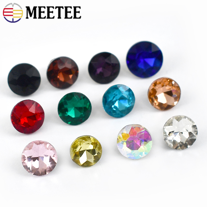 Meetee 20/50Pcs 9Mm Strass Kno - Button Hole Cutter recensie en prijs
