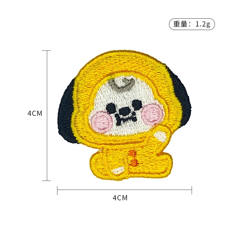 LINE FRIENDS BT21 Alle persona - Iron On Patch recensie en prijs